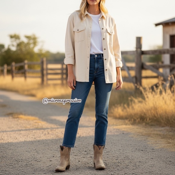 Frye Billy Pull On Taupe Leather Cowboy Short Boot - Picture 5 of 16